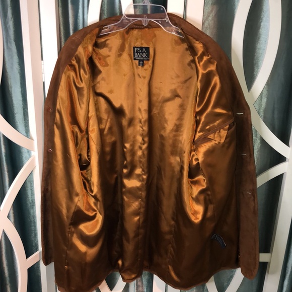 Jos. A. Bank Suede 3 Button Sport Blazer/Jacket - Picture 6 of 7